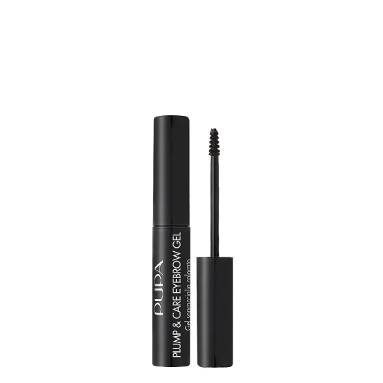 Pupa Milano Plump & Care Eyebrow Gel Tinted Eyebrow Gel - Koloryzujący żel do brwi z kuracją wzmacniającą Dark Brown 3 ml