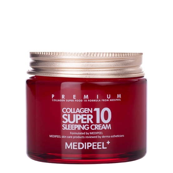 Medi-Peel Collagen Super 10 Sleeping Cream - intensywnie regenerujący krem na noc 70ml