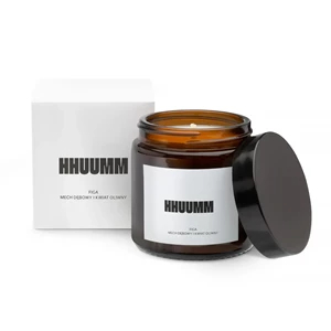 HHUUMM Świeca sojowa – figa, mech dębowy, kwiat oliwny 120 ml