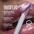 KIKO Milano 3D Hydra Lipgloss zmiękczający błyszczyk do ust z efektem 3D 10 Sparkling Strawberry 6.5ml