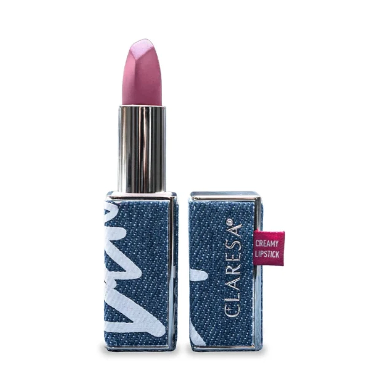 Claresa DENIM COLLECTION Creamy Lipstick Kremowa pomadka w sztyfcie 01 Whisper 2,5 g