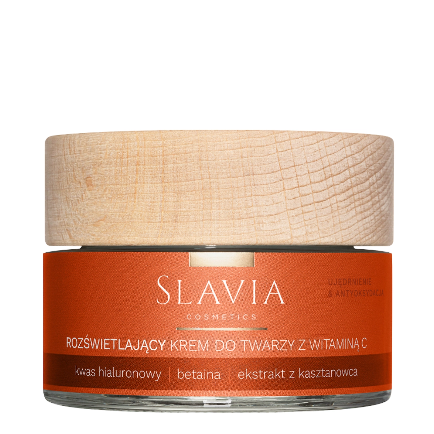 Slavia Cosmetics Rozświetlający krem do twarzy z witaminą C Ujędrnienie & Antyoksydacja 50ml
