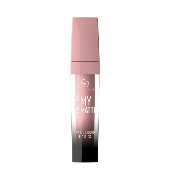 Golden Rose My Matte Lip Ink Matte Liquid Lipstick - Matowa pomadka do ust z wegańską formułą 01