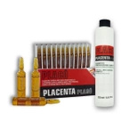 Placenta ampułki przeciw wypadaniu włosów 12x10ml + Szampon wzmacniający