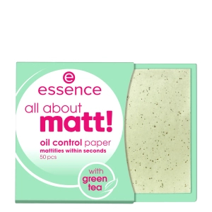 essence All about matt oil control paper Bibułki matujące