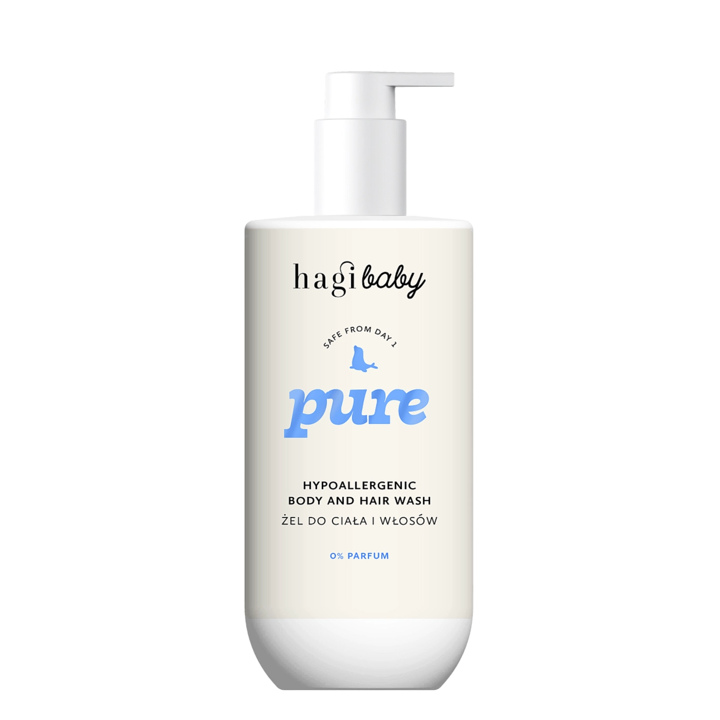Hagi Baby Pure Hipoalergiczny żel do mycia ciała i włosów 300 ml