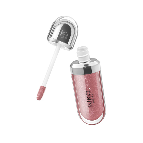 KIKO Milano 3D Hydra Lipgloss zmiękczający błyszczyk do ust z efektem 3D 32 Pearly Natural Rose 6.5ml