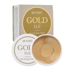 PETITFEE Gold EGF Eye&Spot Patch Hydrożelowe płatki pod oczy ze złotem i EGF 90szt.
