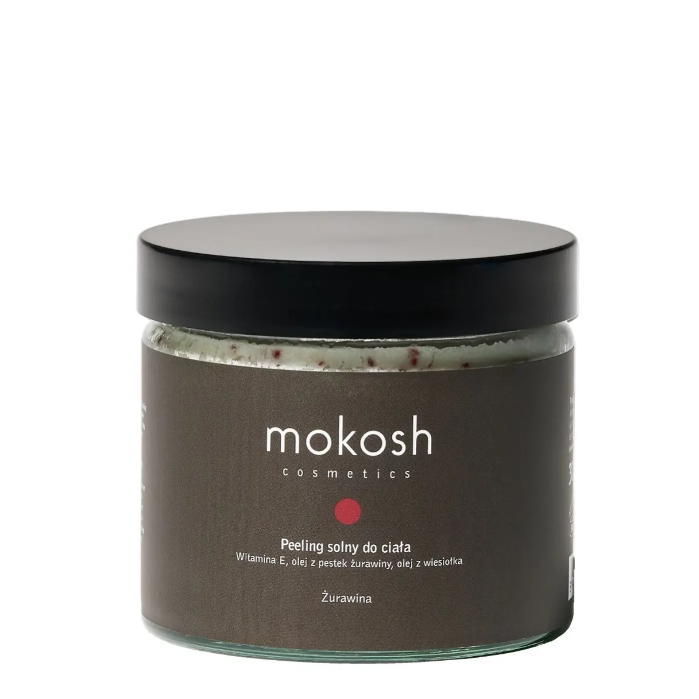 Mokosh Peeling solny do ciała Żurawina 300g