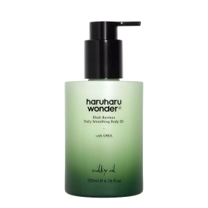 Haruharu Wonder Black Bamboo Daily Soothing Body Oil - lekki mleczny olejek do ciała o działaniu kojącym 200ml