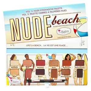 theBalm NUDE BEACH Paleta 12 cieni