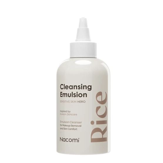Nacomi Milky Soothing Cleansing Emulsion - Łagodząca emulsja oczyszczająca do twarzy 130 ml