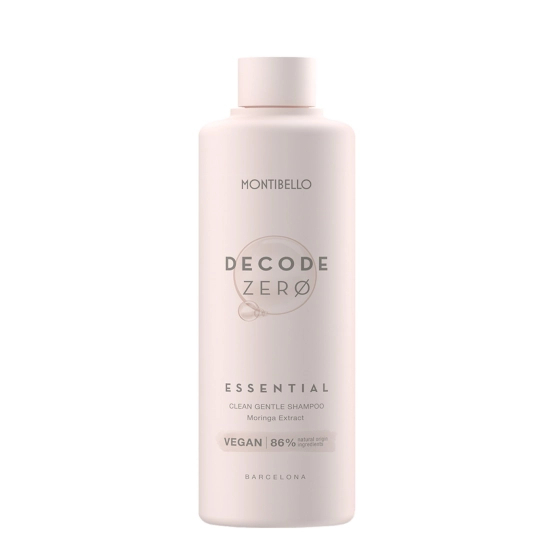 MONTIBELLO Decode Zero Essential Clean Gentle Shampoo - Delikatny szampon do mycia włosów 300 ml