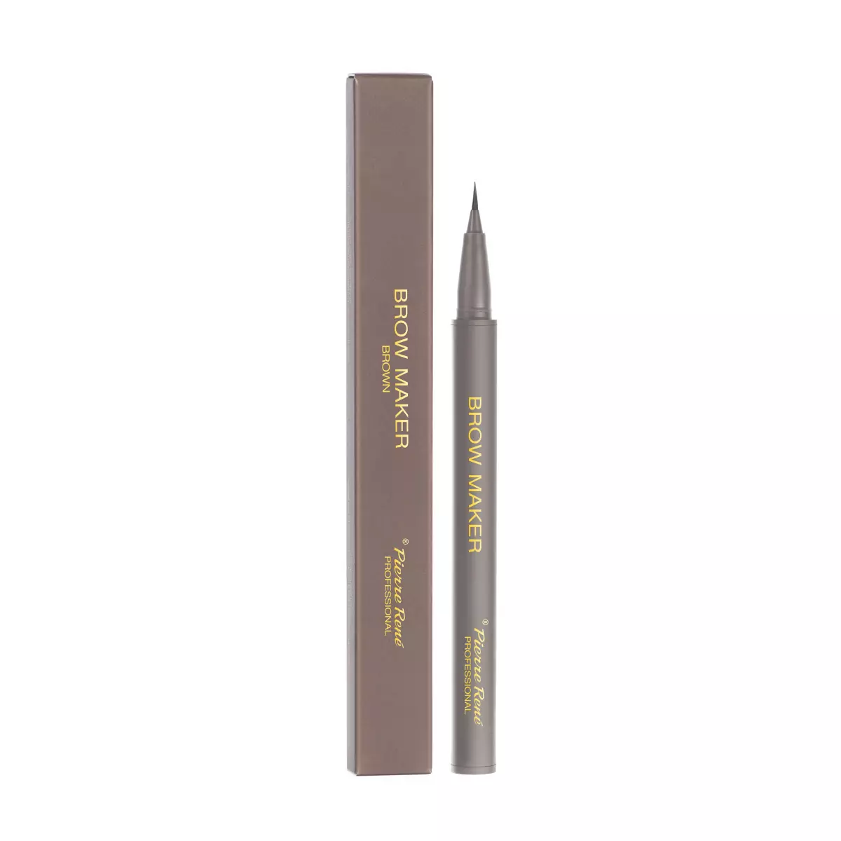 Pierre Rene BROW MAKER Pisak do brwi Brown