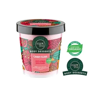 Organic Shop Body Desserts Antystresowa piana do kąpieli Candy Floss BD29