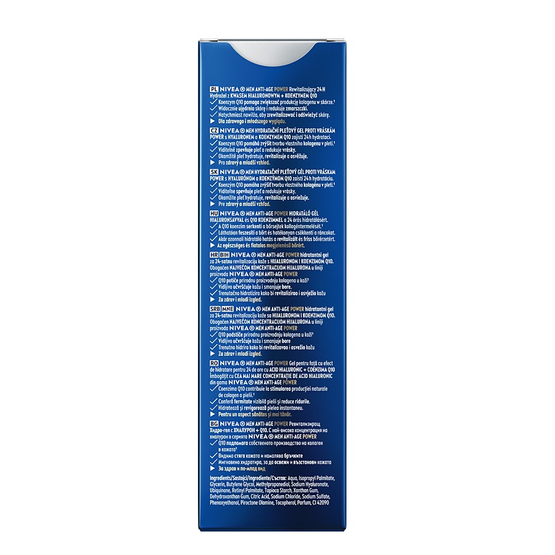 Nivea Men Anti-Age Power rewitalizujący hydrożel do twarzy 50ml