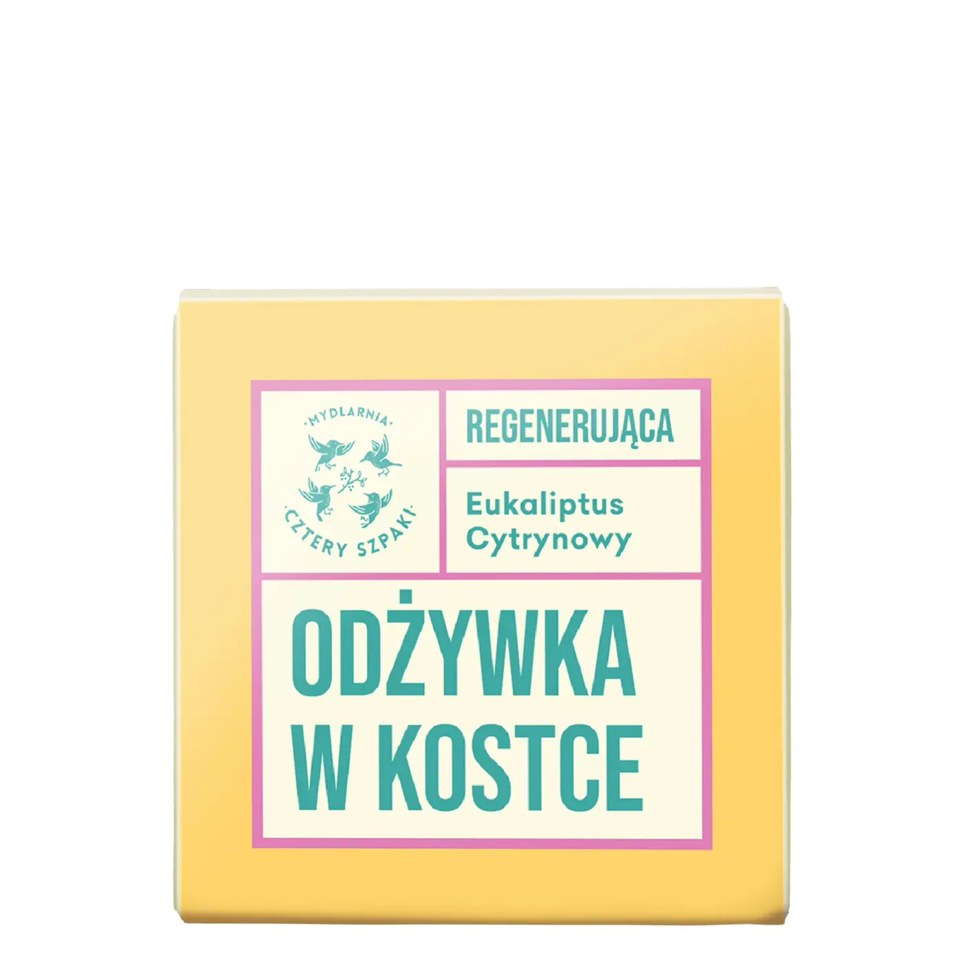 Cztery Szpaki Odżywka w kostce regenerująca Eukaliptus cytrynowy 50 g