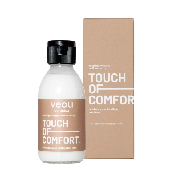 Veoli Botanica TOUCH OF COMFORT Nawilżająco-kojący tonik do twarzy 150ml 
