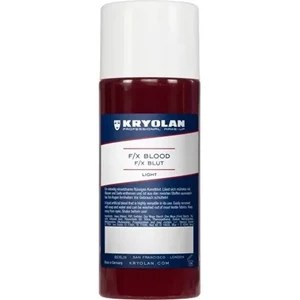 Kryolan 4152 F/X Blood Uniwersalna, zastygająca na skórze sztuczna krew 250ml LIGHT