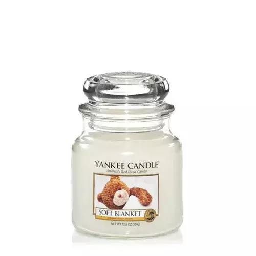 Yankee Candle ŚWIECA W SŁOIKU MAŁA Soft Blanket