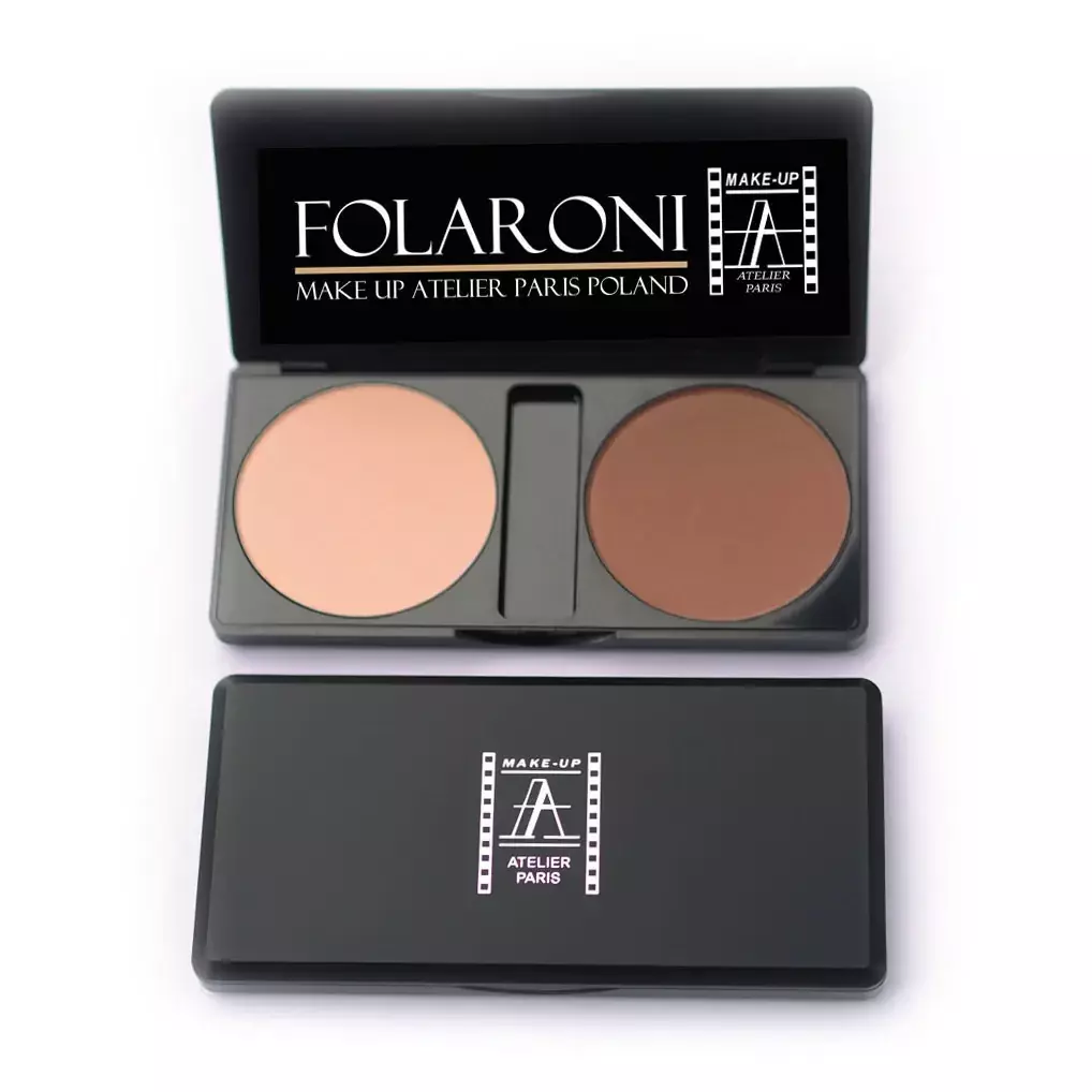 Make-up Atelier Paris Zestaw Pudrów Konturujących CKPD Golden Skin