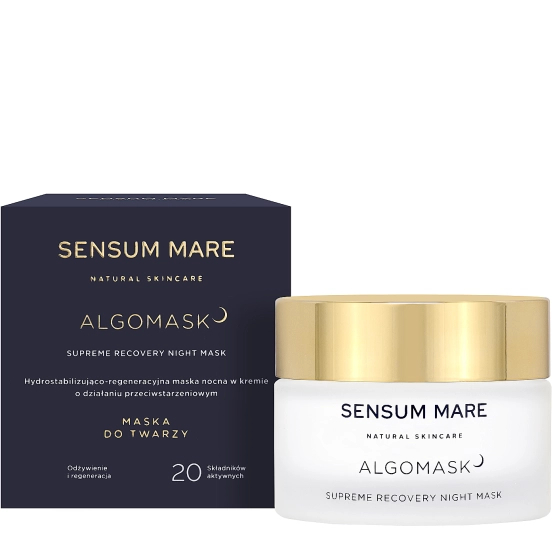 Sensum Mare ALGOMASK Hydrostabilizująca maska nocna w kremie 50 ml