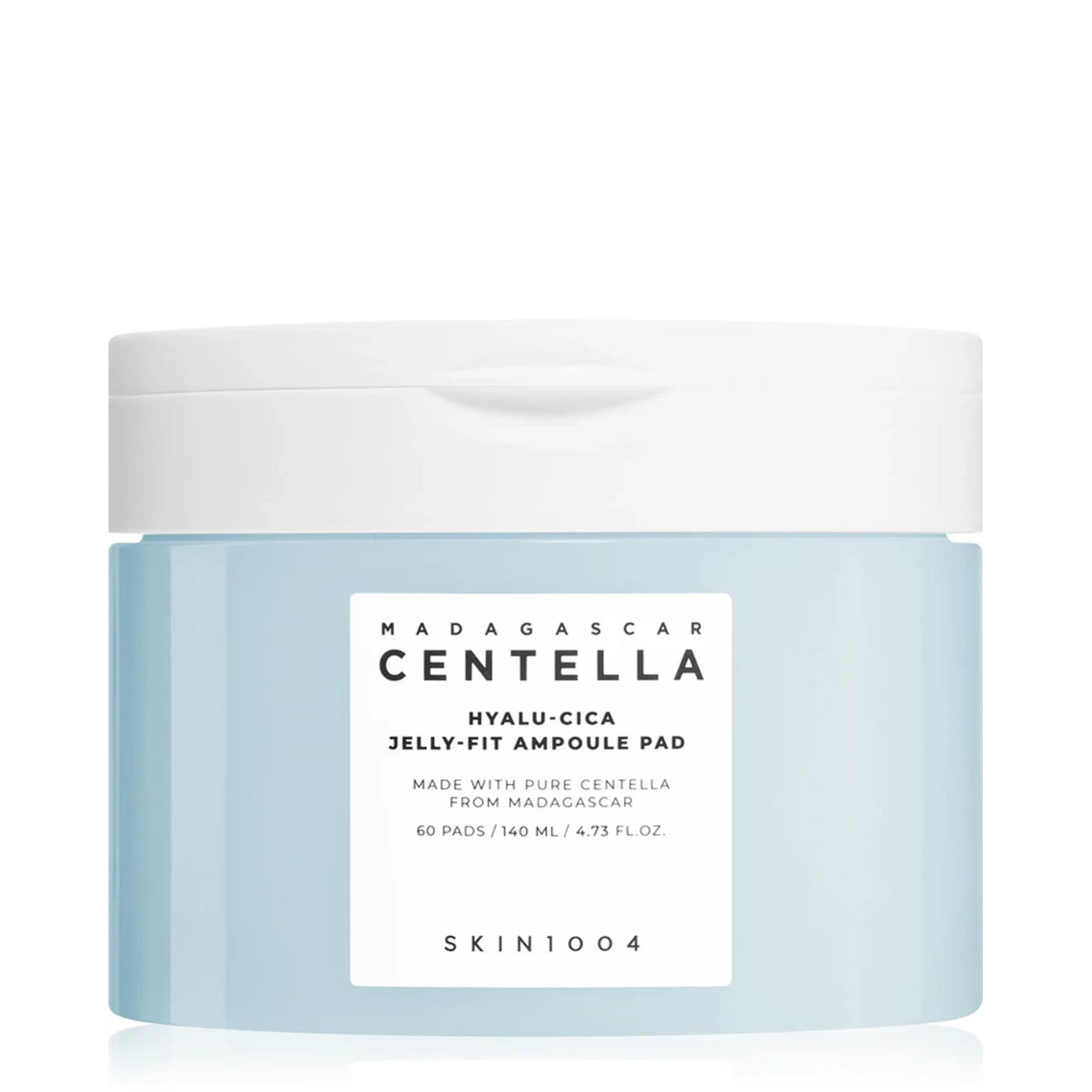 SKIN1004 Madagascar Centella Hyalu-Cica Jelly-Fit Ampoule Pad - nawilżające hydrożelowe płatki do twarzy 60szt.