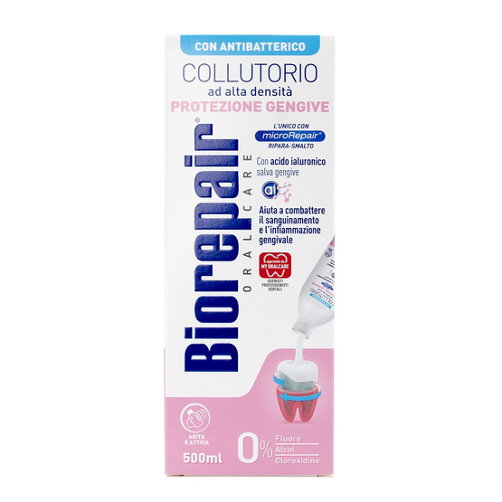 Biorepair Ochrona Dziąseł płyn do płukania jamy ustnej 500ml