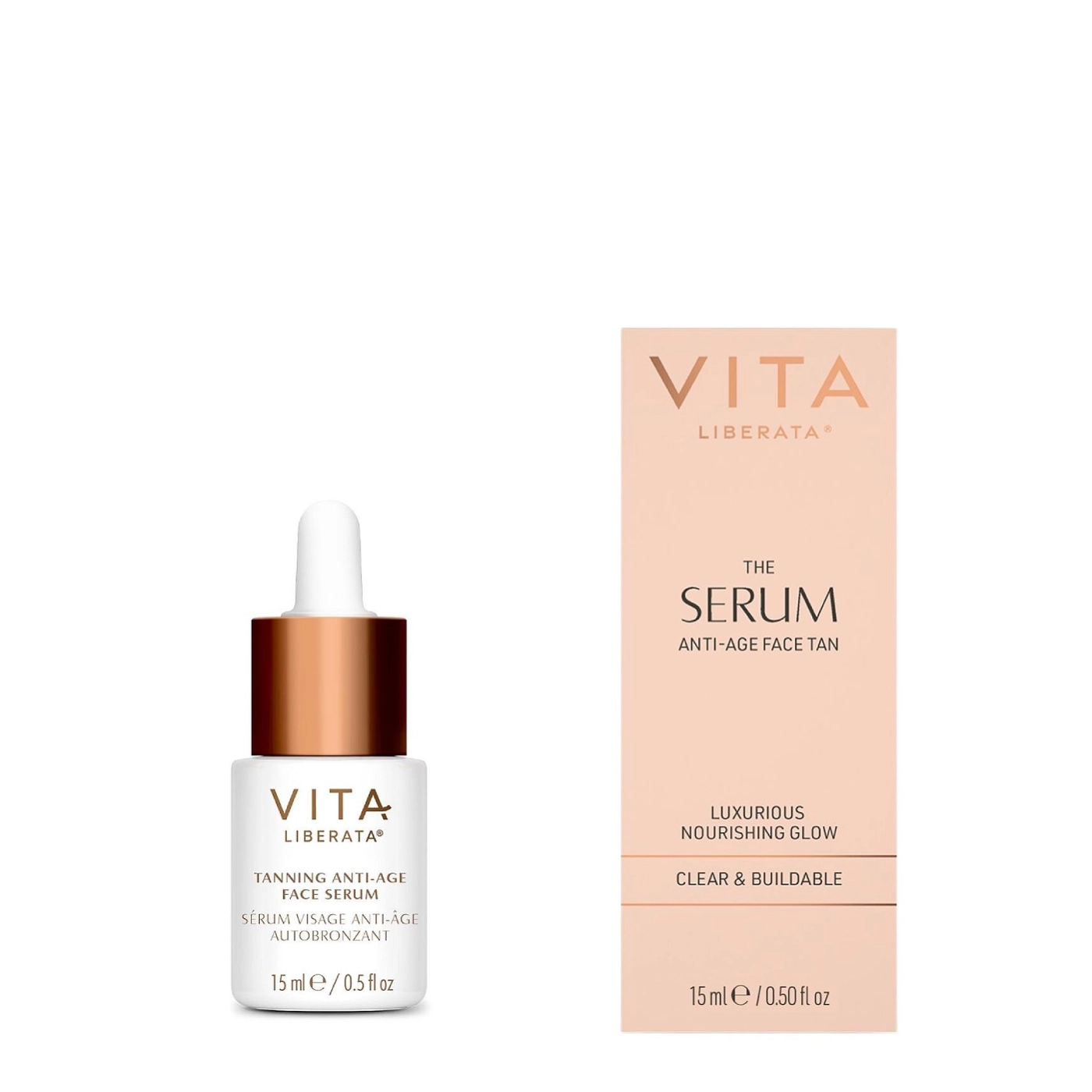 Vita Liberata Tanning Anti-Age Face Serum - Serum samoopalające do twarzy 15ml