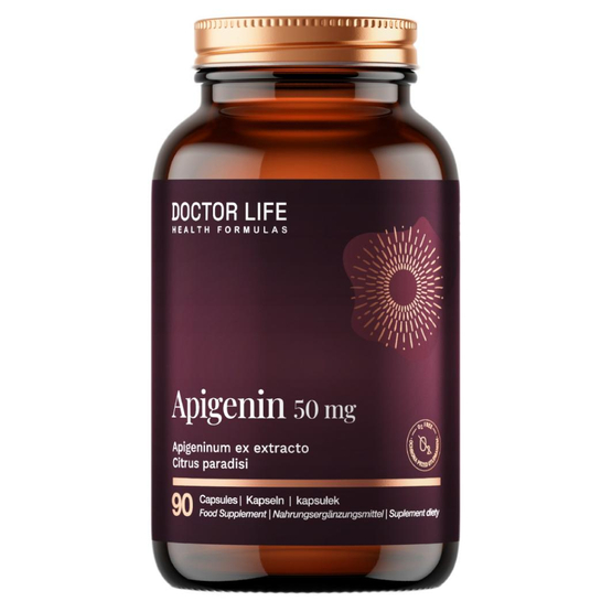 Doctor Life Apigenin 50mg suplement diety 90 kapsułek
