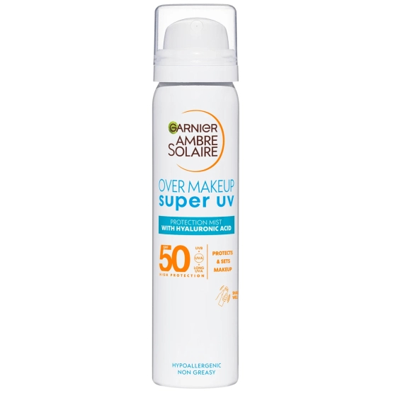 Garnier Ambre Solaire Super UV Mgiełka do twarzy SPF50, 75ml