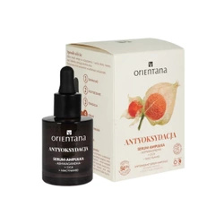 Orientana ASHWAGANDHA Serum-ampułka ANTYOKSYDACJA Ashwagandha Cica Niacynamid 30ml