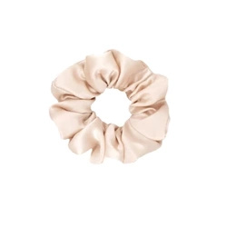 Almania gumka do włosów Scrunchie jedwabna – ecru