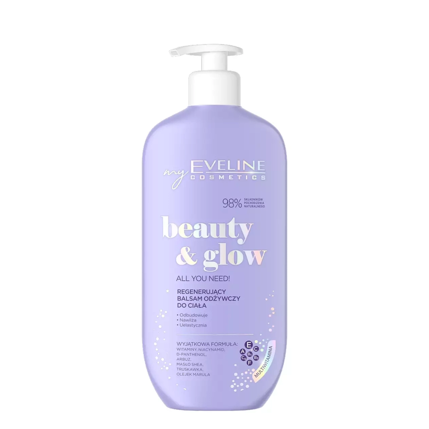 Eveline Cosmetics BEAUTY&GLOW Regenerujący balsam odżywczy do ciała 350 ML