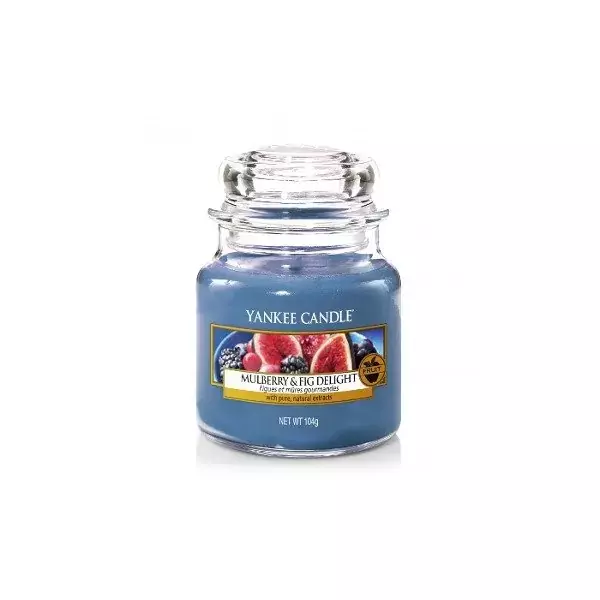 Yankee Candle ŚWIECA W SŁOIKU MAŁA Mulberry&Fig Delight