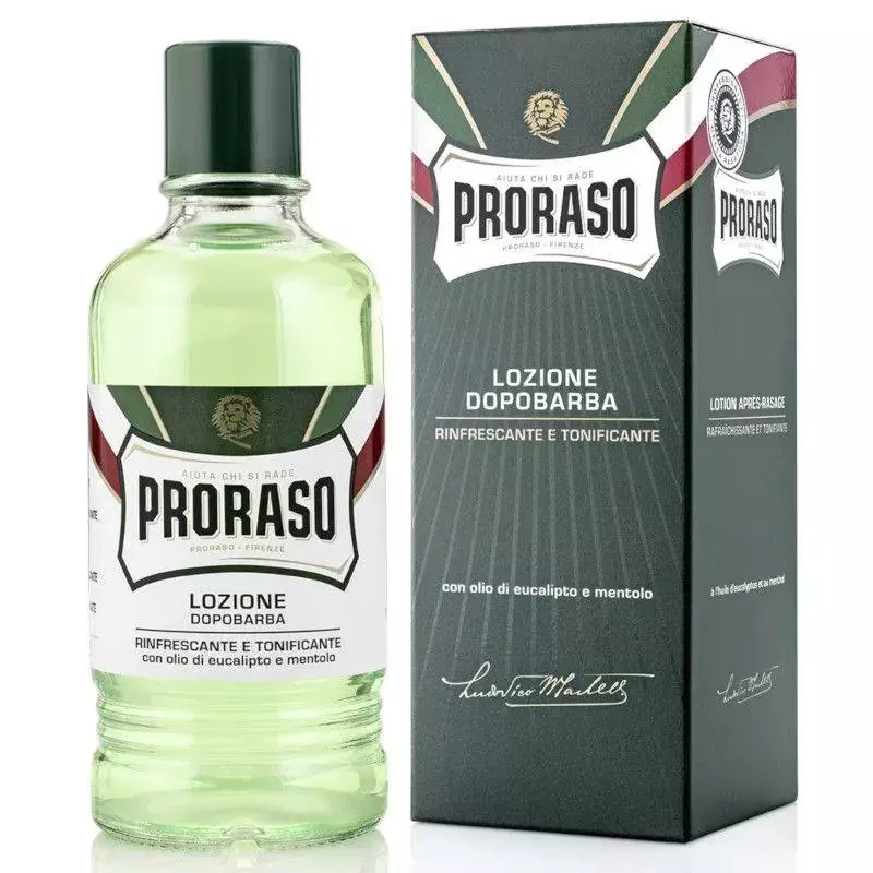 Proraso Aftershave Lotion po goleniu GREEN 400ml