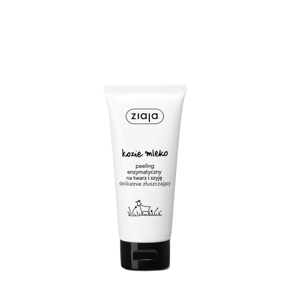 Ziaja Kozie Mleko peeling enzymatyczny na twarz i szyję delikatnie złuszczający 75ml