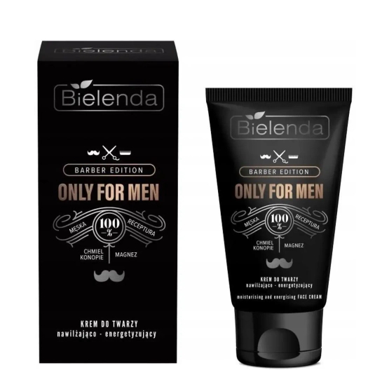 Bielenda Only for Men Barber Edition krem nawilżająco-energetyzujący 50 ml
