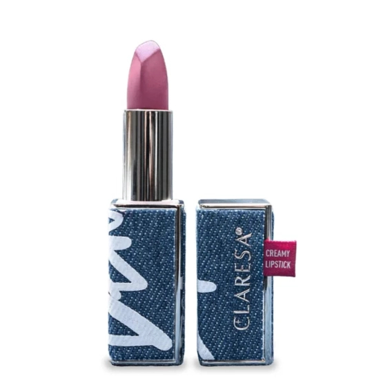 Claresa DENIM COLLECTION Creamy Lipstick Kremowa pomadka w sztyfcie 01 Whisper 2,5 g