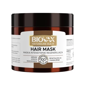 Biovax Maska naturalne oleje do włosów suchych i zniszczonych  250 ml