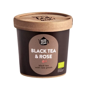 Brown House & Tea Black Tea & Rose – czarna herbata z płatkami róży 50g