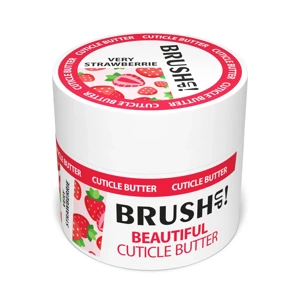 BrushUp! Masełko do skórek Beautiful Cuticule Butter - Very Strawberrie 13g
