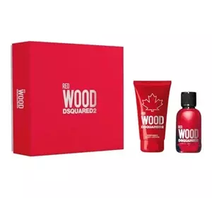 Dsquared2 Red Wood Pour Femme zestaw woda toaletowa spray 100ml + balsam do ciała 150ml