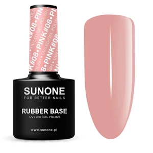 SUNONE BAZA RUBBER BASE Pink #08 12g