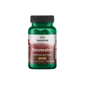 SWANSON Resweratrol 250 mg 30 kapsułek