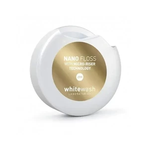 Whitewash Micro-Riser Expanding floss - Rozszerzająca się nić dentystyczna z nanohydroksyapatytem 25m