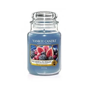 Yankee Candle ŚWIECA W SŁOIKU DUŻA Mulberry&Fig Delight