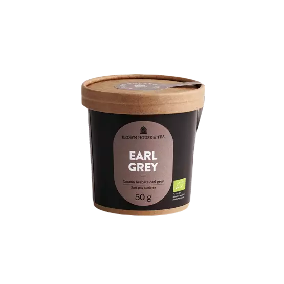 Brown House & Tea Earl Grey – czarna herbata z olejkiem z bergamoty 50g