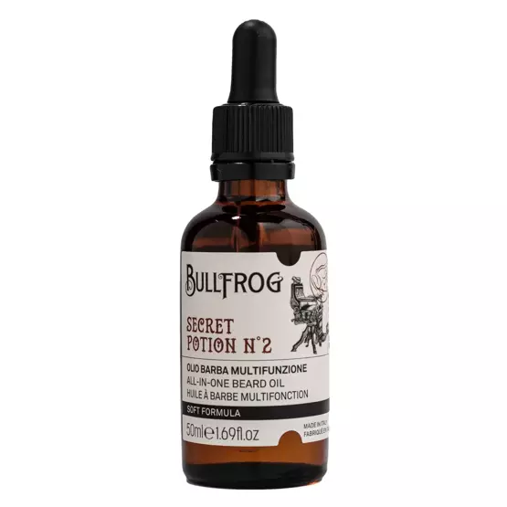 Bullfrog Secret Potion N.2 All in One Beard Oil Wielozadaniowy olejek do brody 50ml