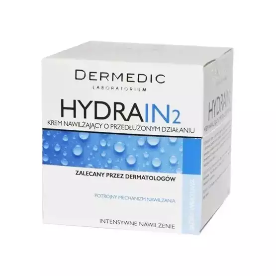 Dermedic HYDRAIN2 Krem intensywnie nawilżający o przedłużonym działaniu 50ml 